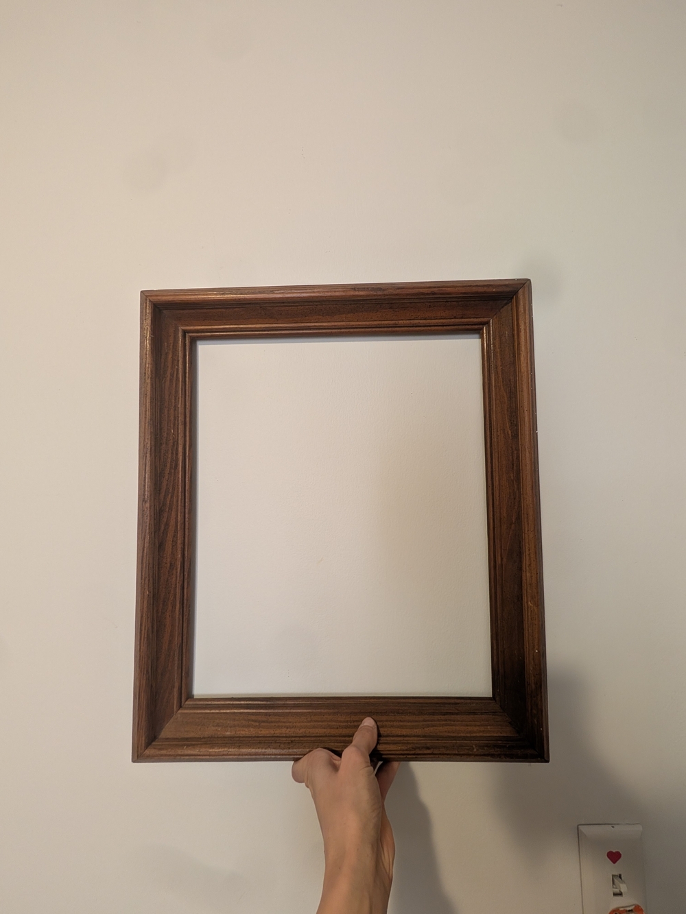Classic Brown Wood Picture Frame – Home Accents